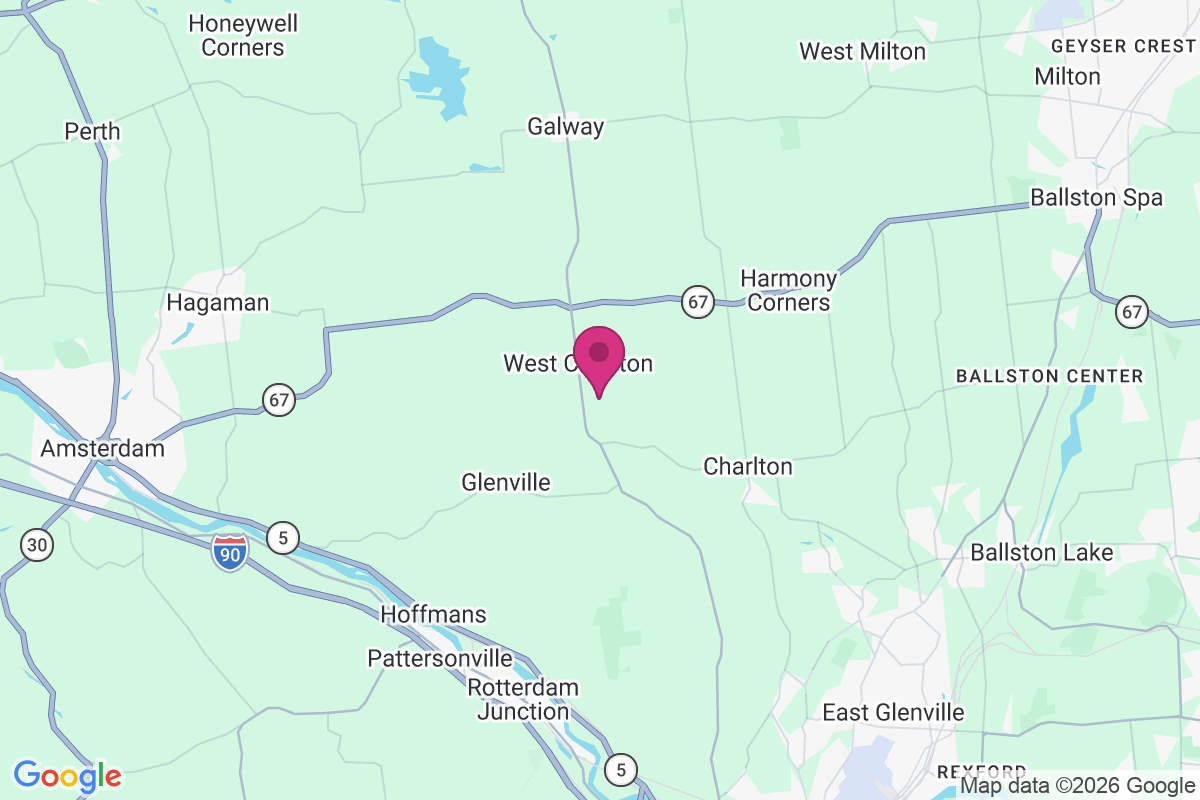 West Charlton map