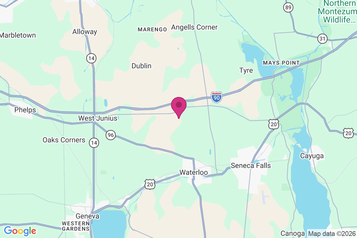 Stone Church Corner map