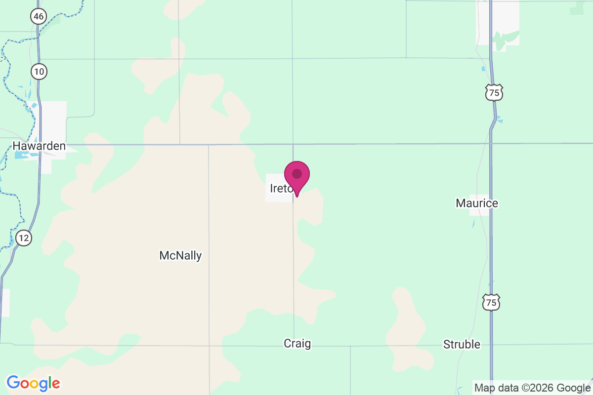 Ireton map