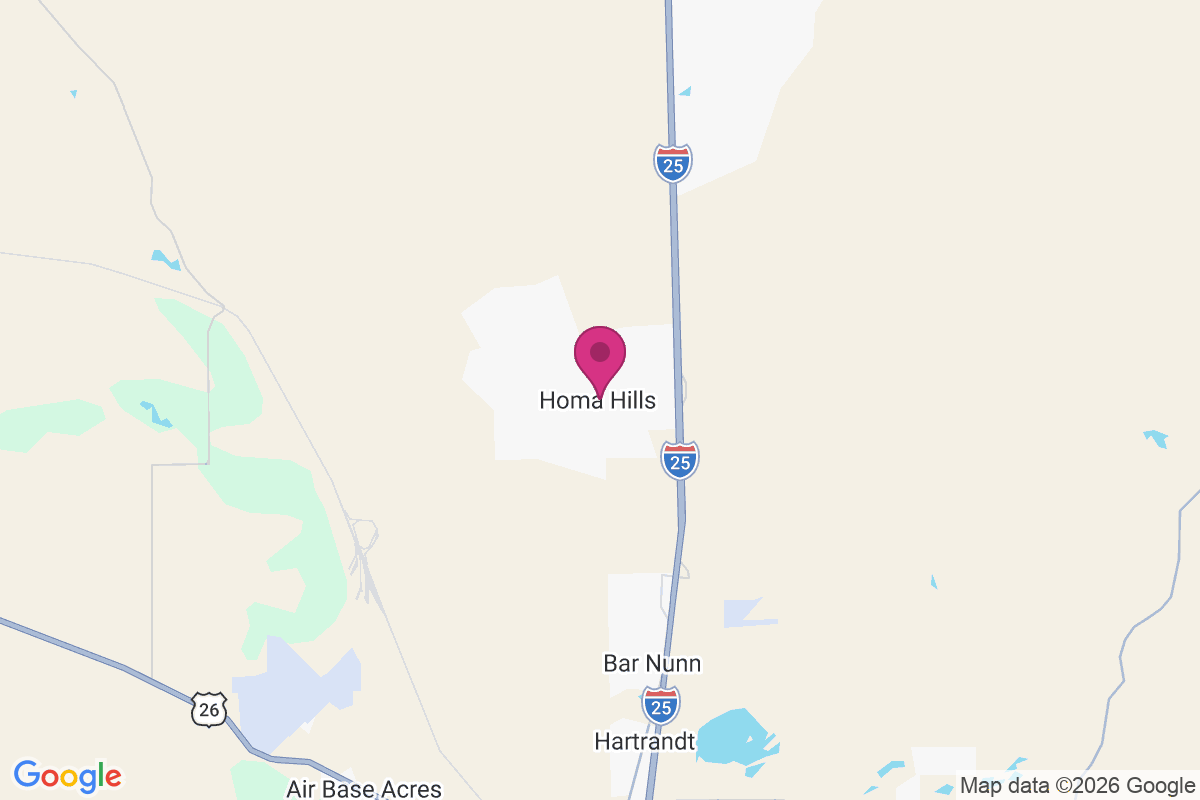 Homa Hills map
