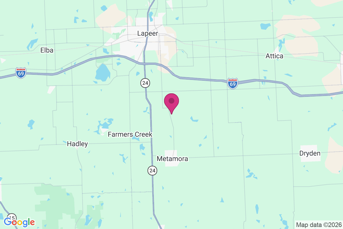 Hunters Creek map