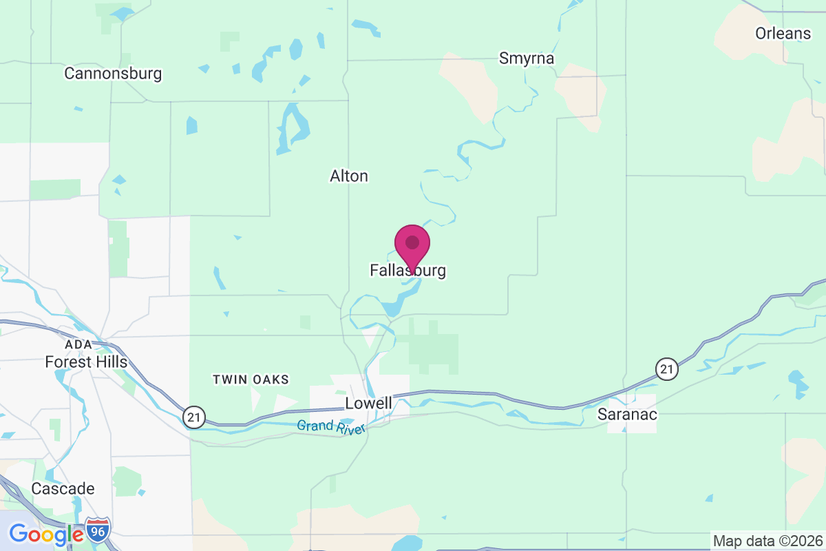 Fallassburg map