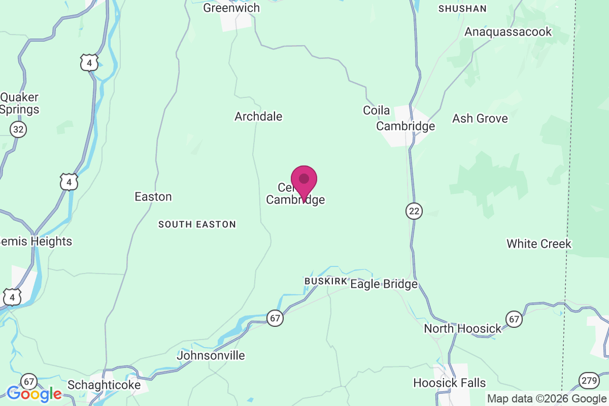 Center Cambridge map