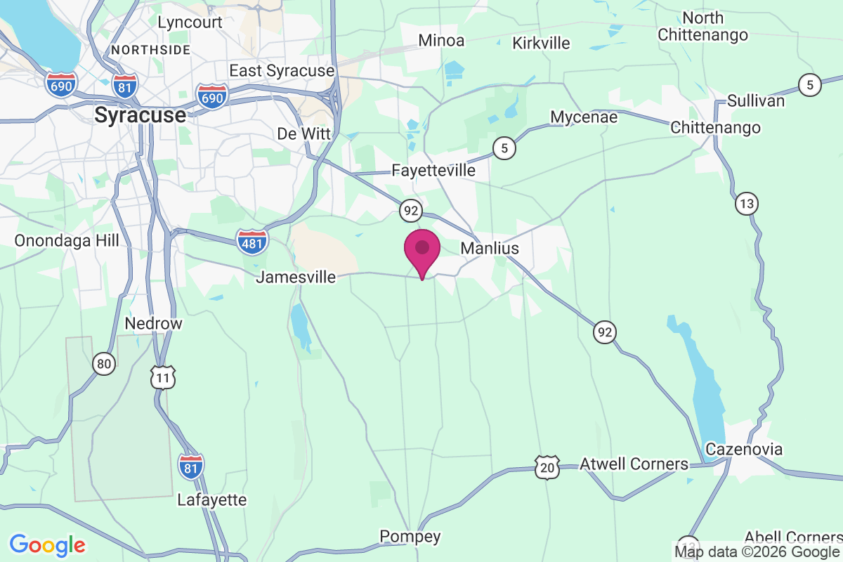 Fillmore Corner map