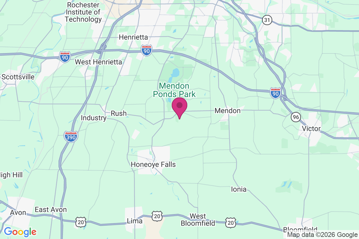 Mendon Center map