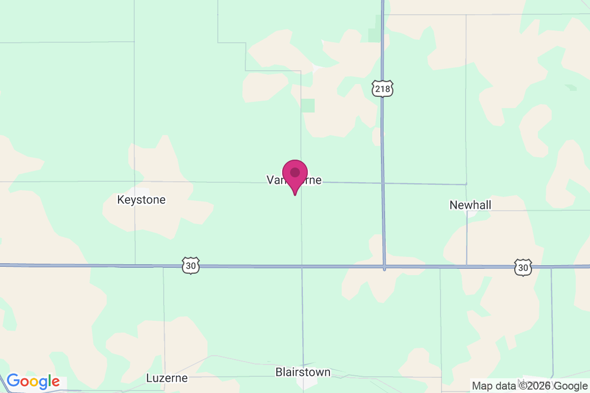 Van Horne map