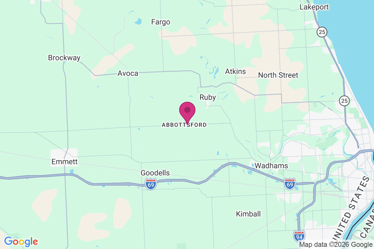 Abbottsford map