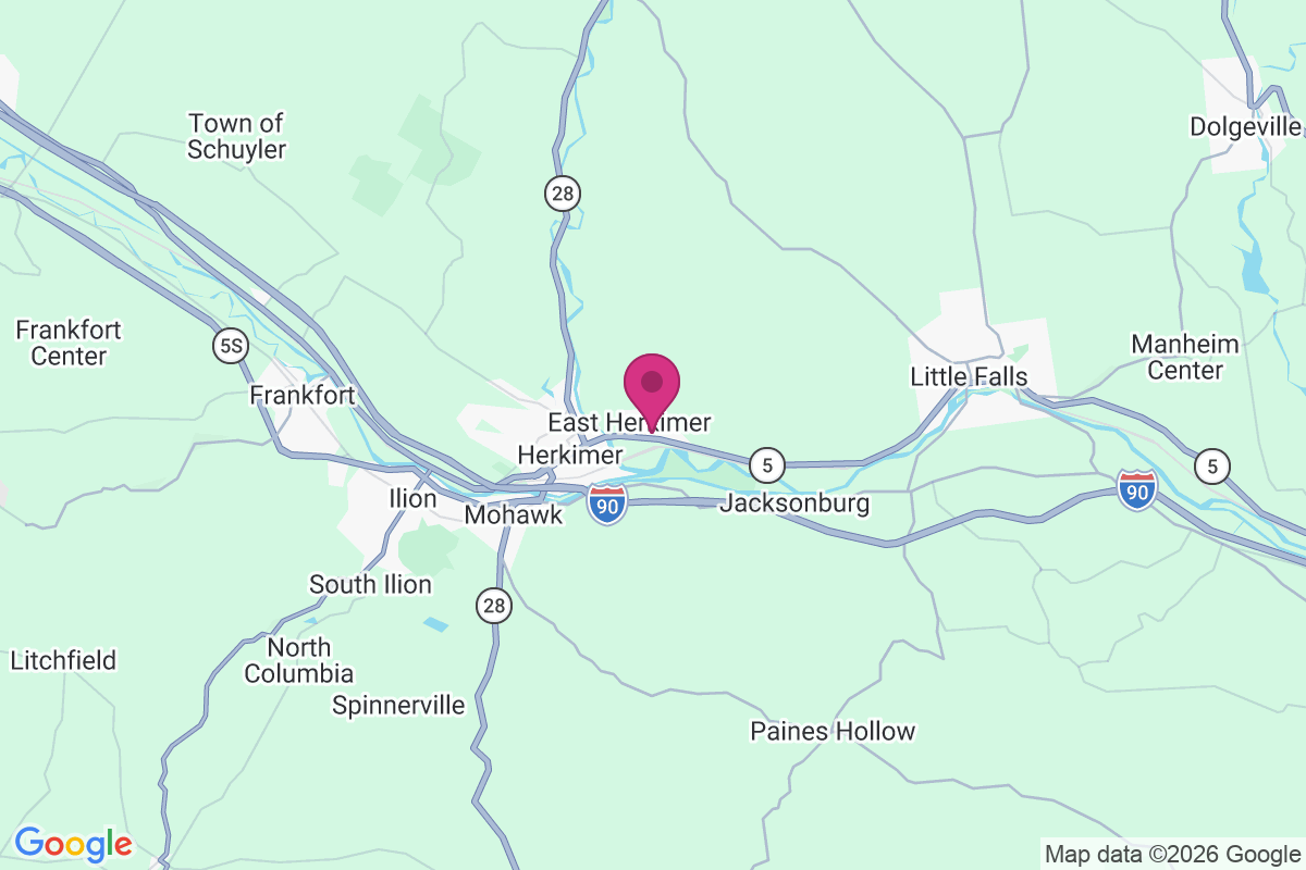 East Herkimer map