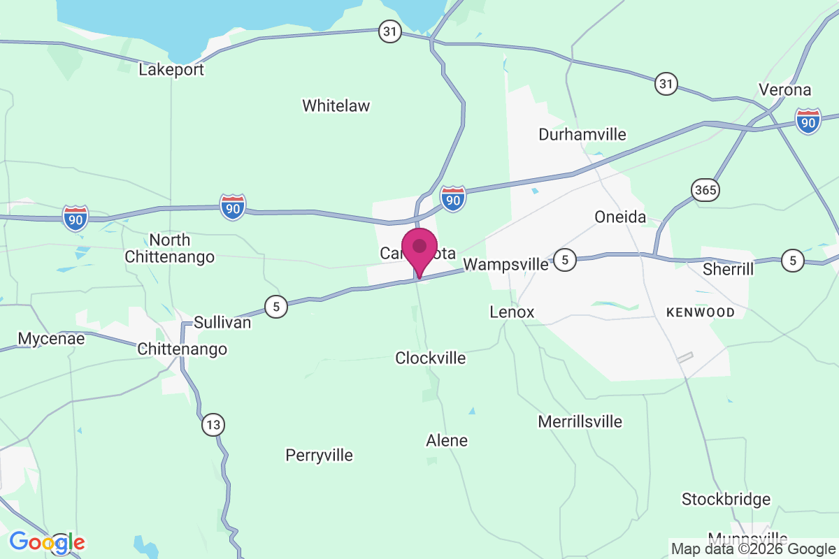 Canastota map