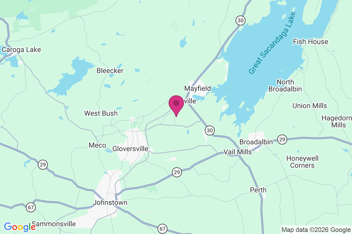 Broadalbin Junction map