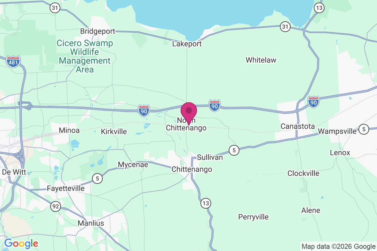 North Chittenango map