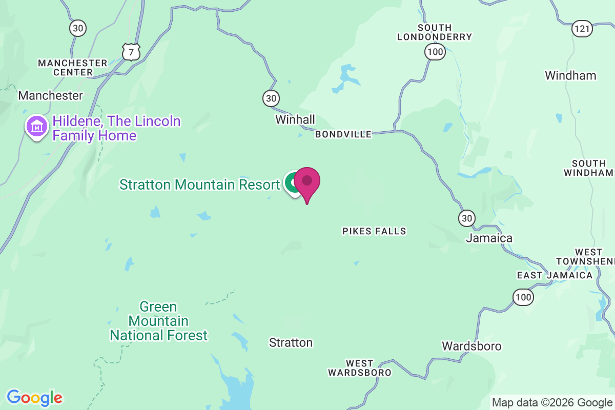 Stratton Mountain map