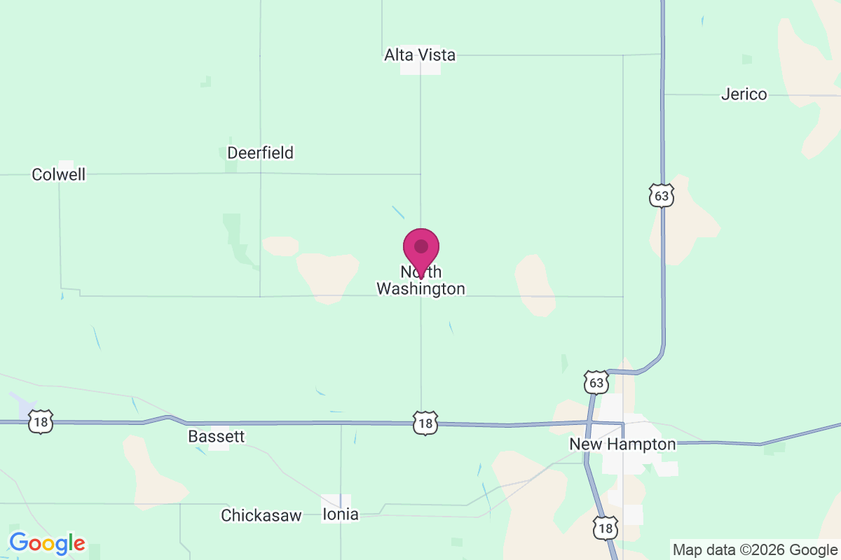 North Washington map