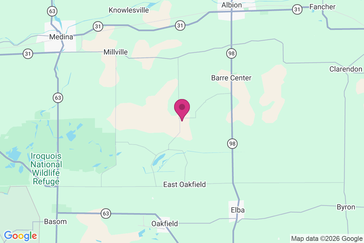 West Barre map