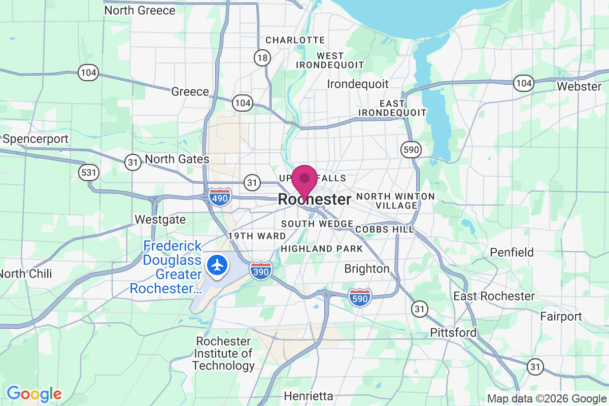 Rochester map