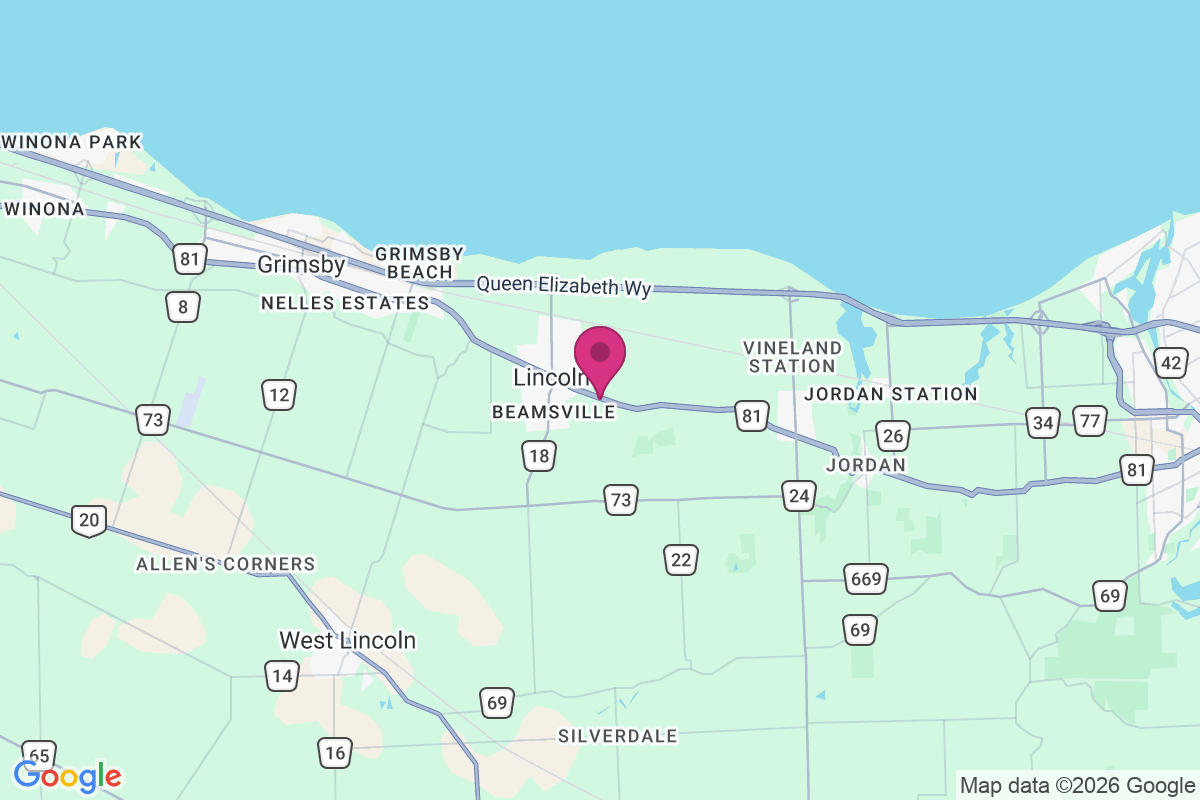 Beamsville map