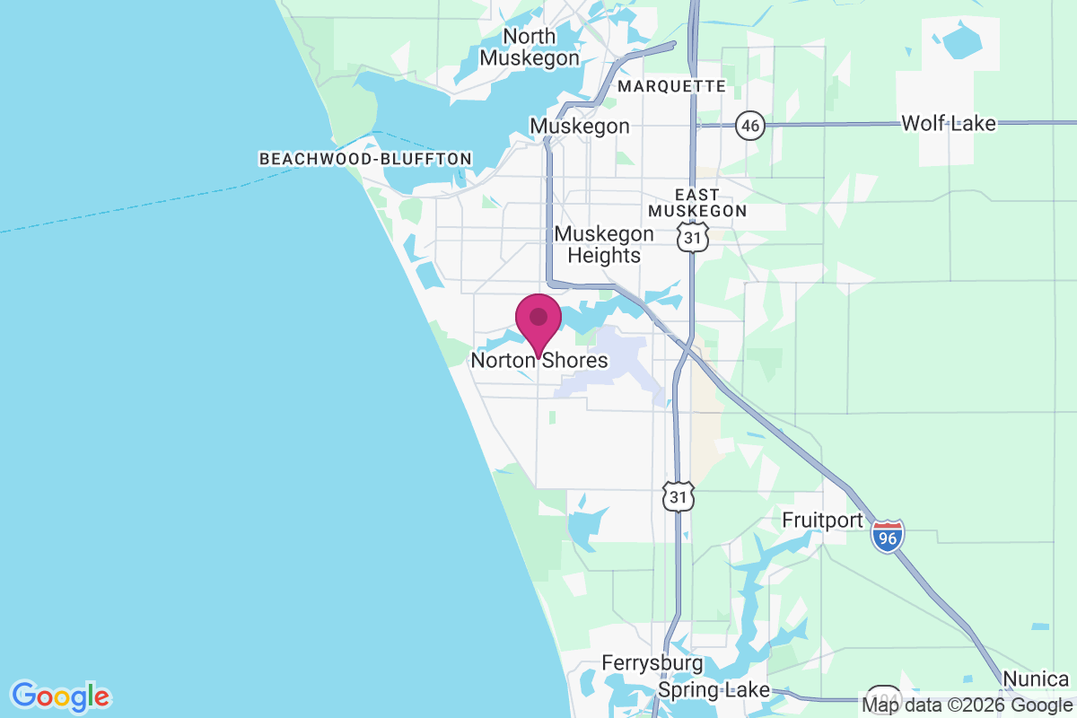 Norton Shores map