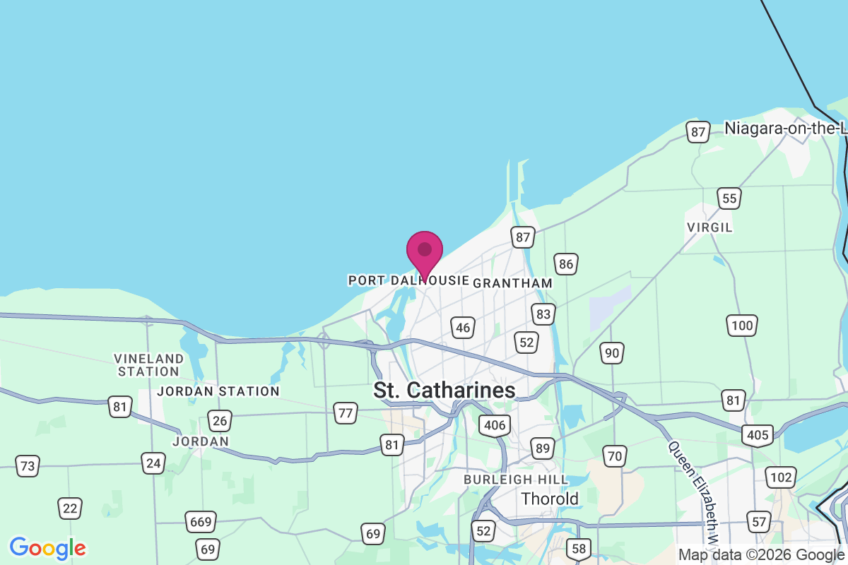 Port Dalhousie map