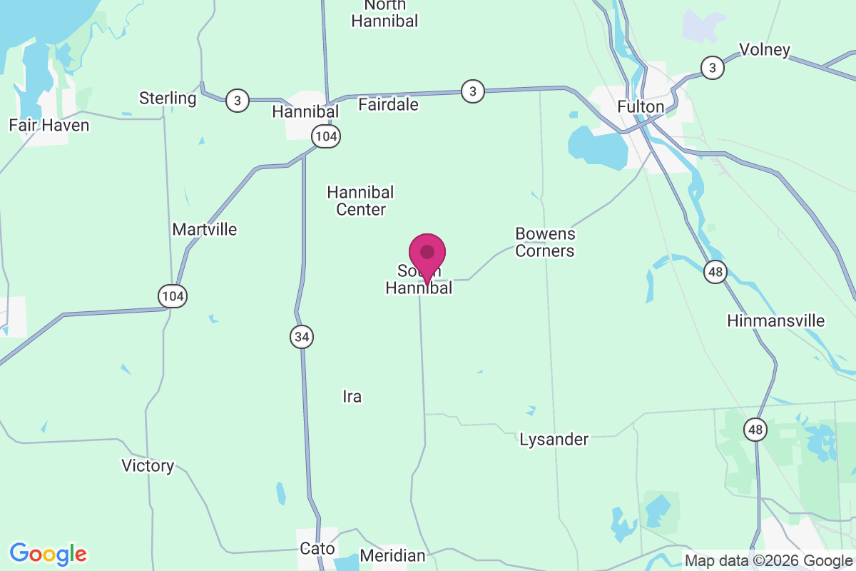 South Hannibal map