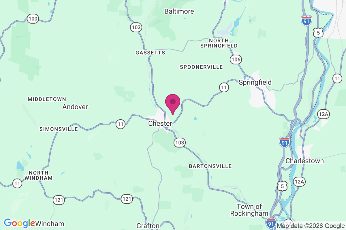 North Chester map