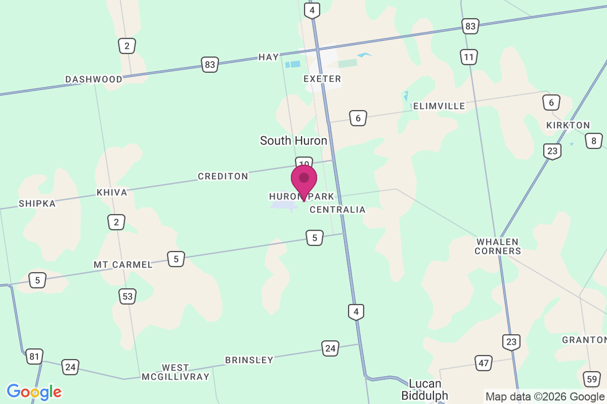 Huron Park map