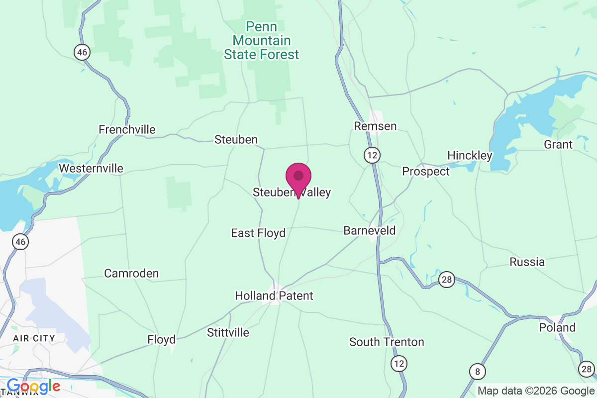 Steuben Valley map
