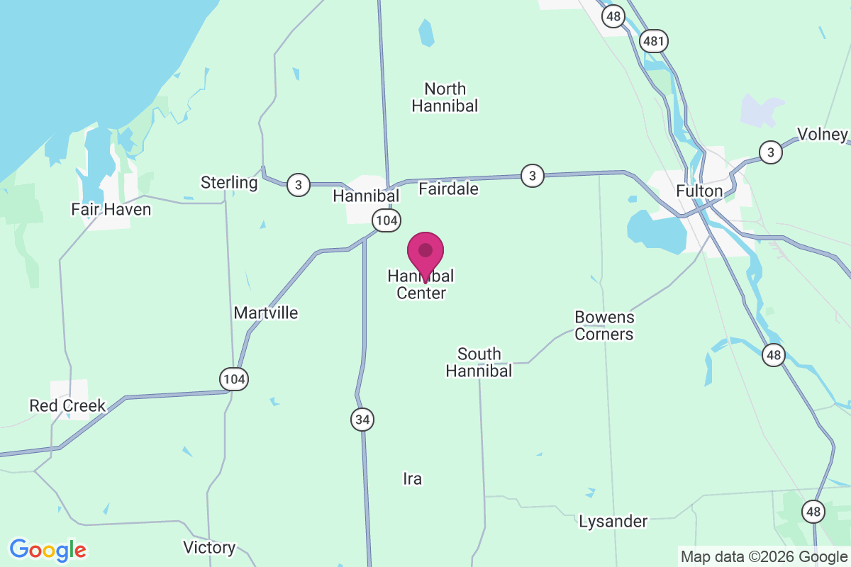 Hannibal Center map