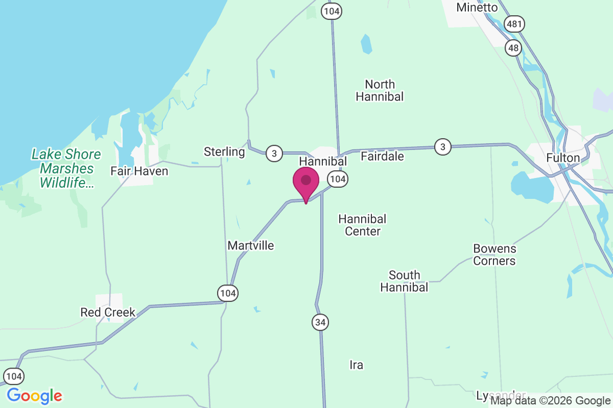 Cains Corners map