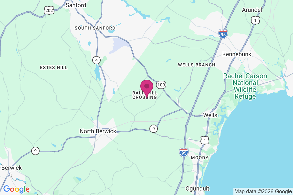 Bald Hill Crossing map