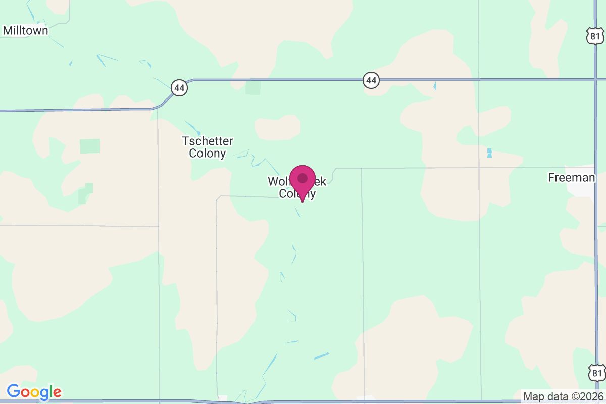 Wolf Creek map