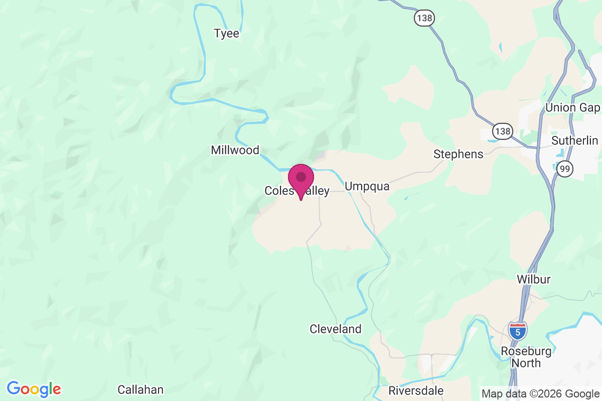 Coles Valley map