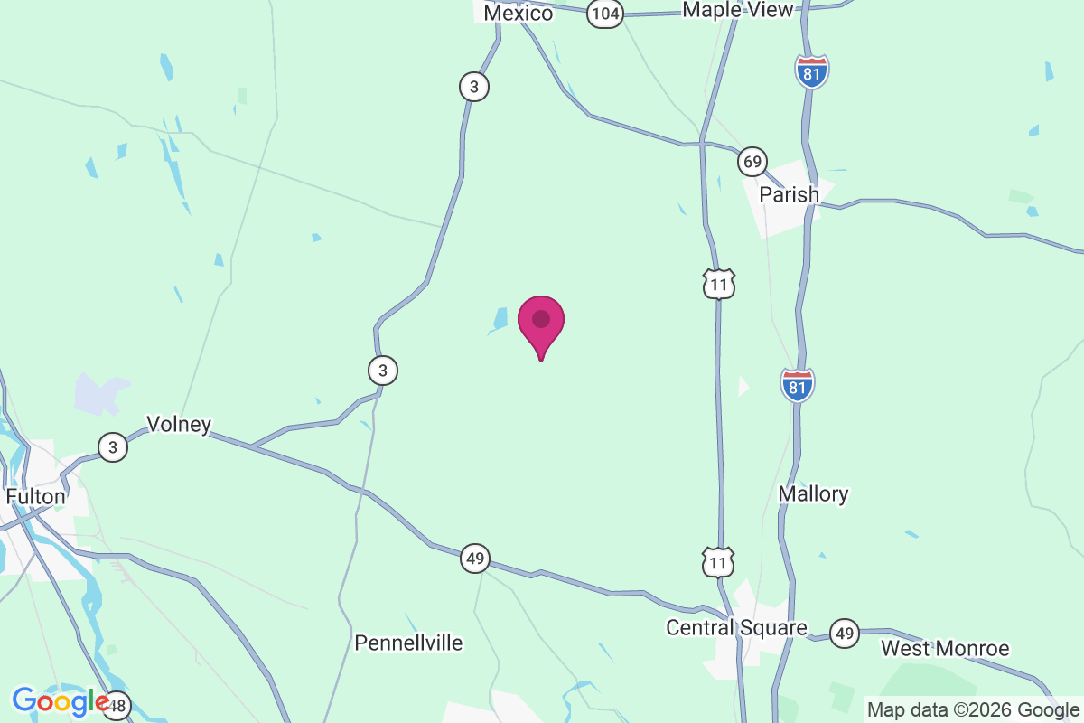Upson Corners map
