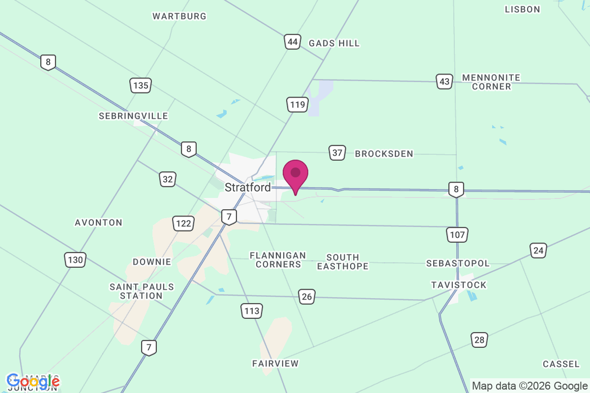 Stratford map