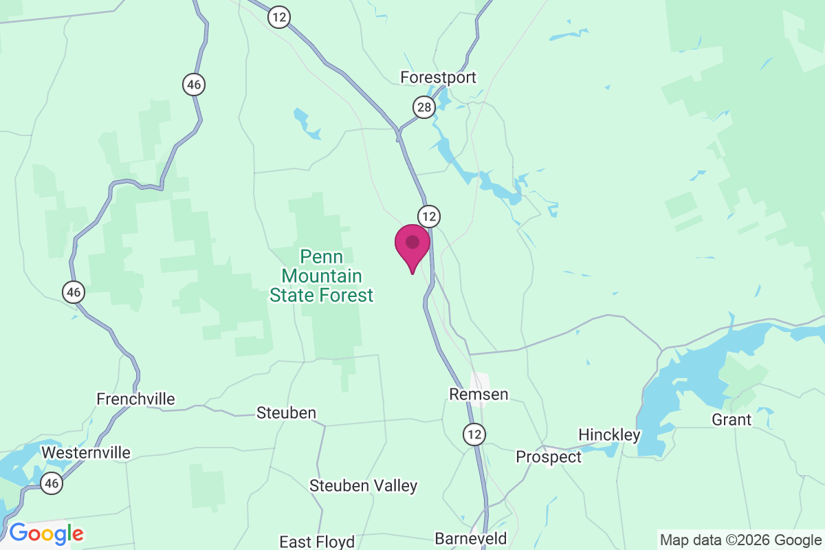 East Steuben map