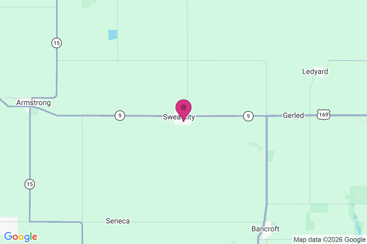 Swea City map