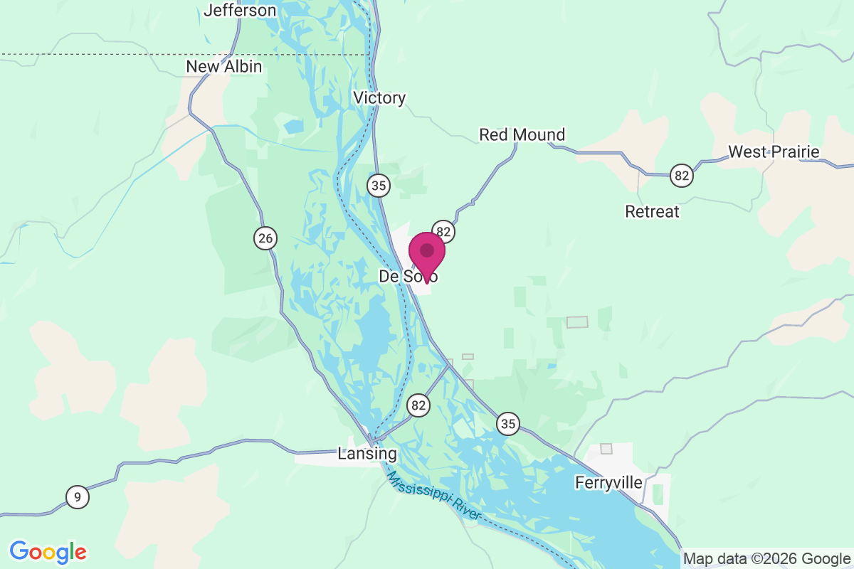 De Soto map