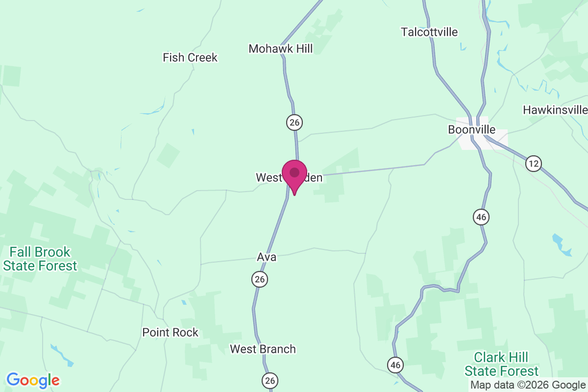 West Leyden map
