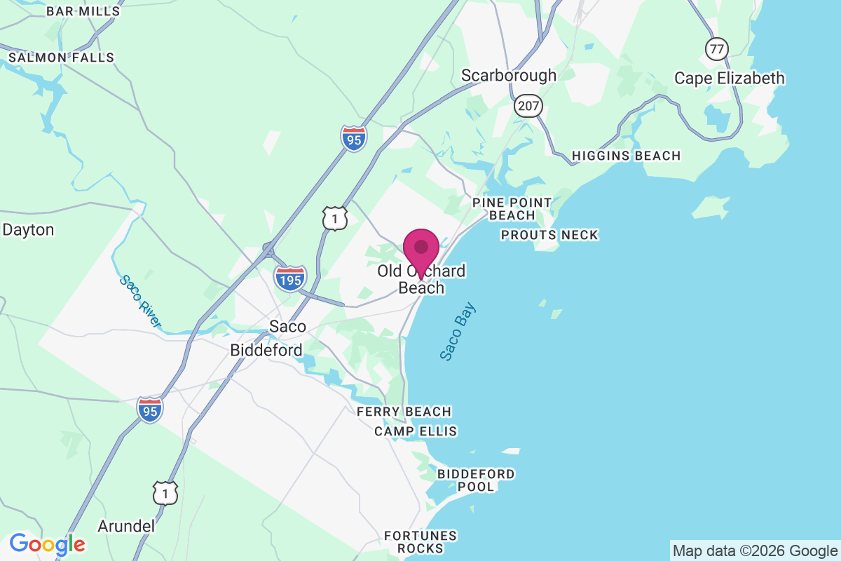 Old Orchard Beach map