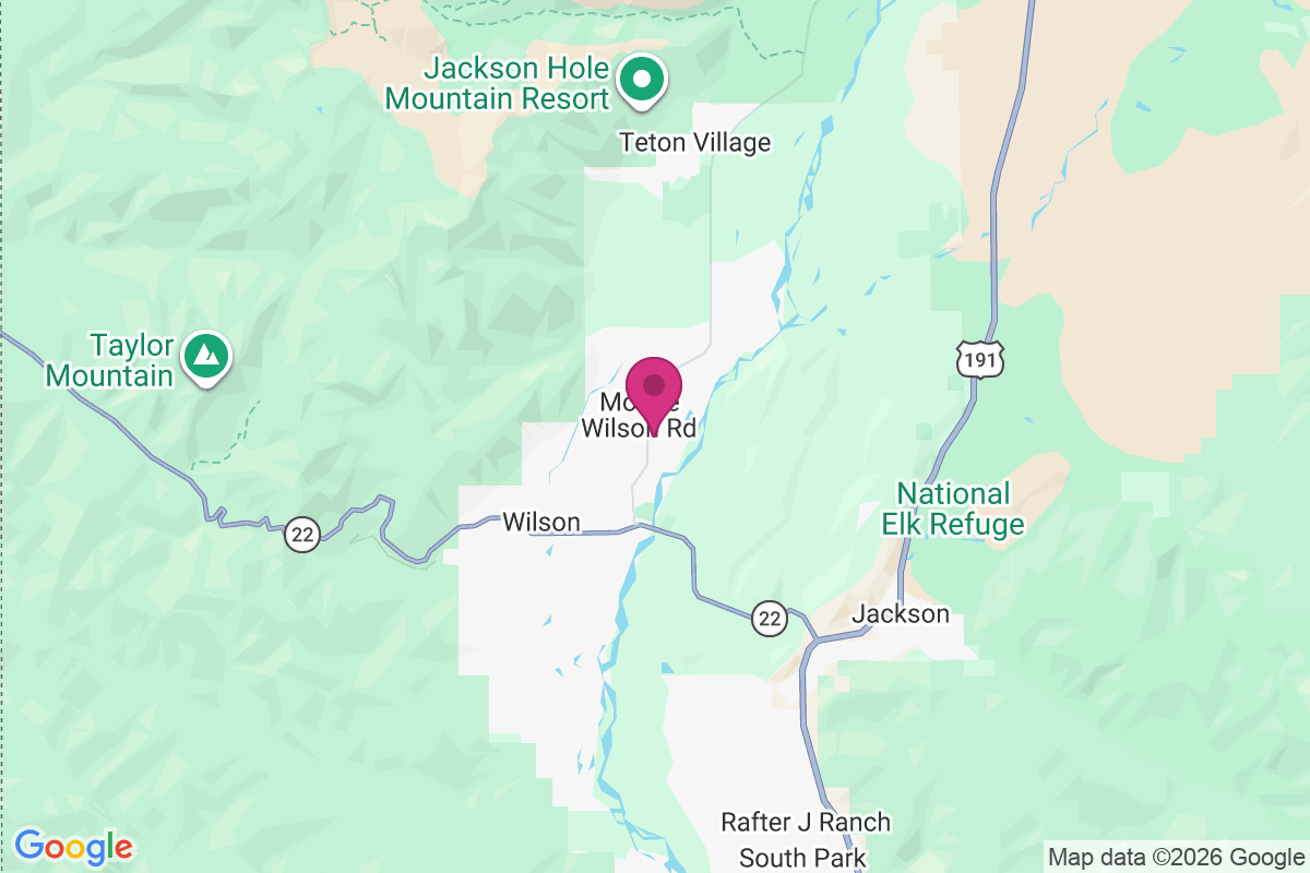 Moose Wilson Road map
