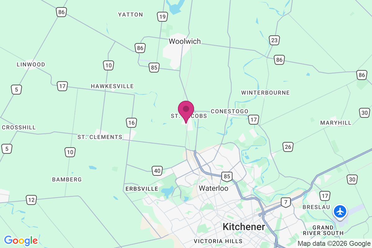 Hawkesville map
