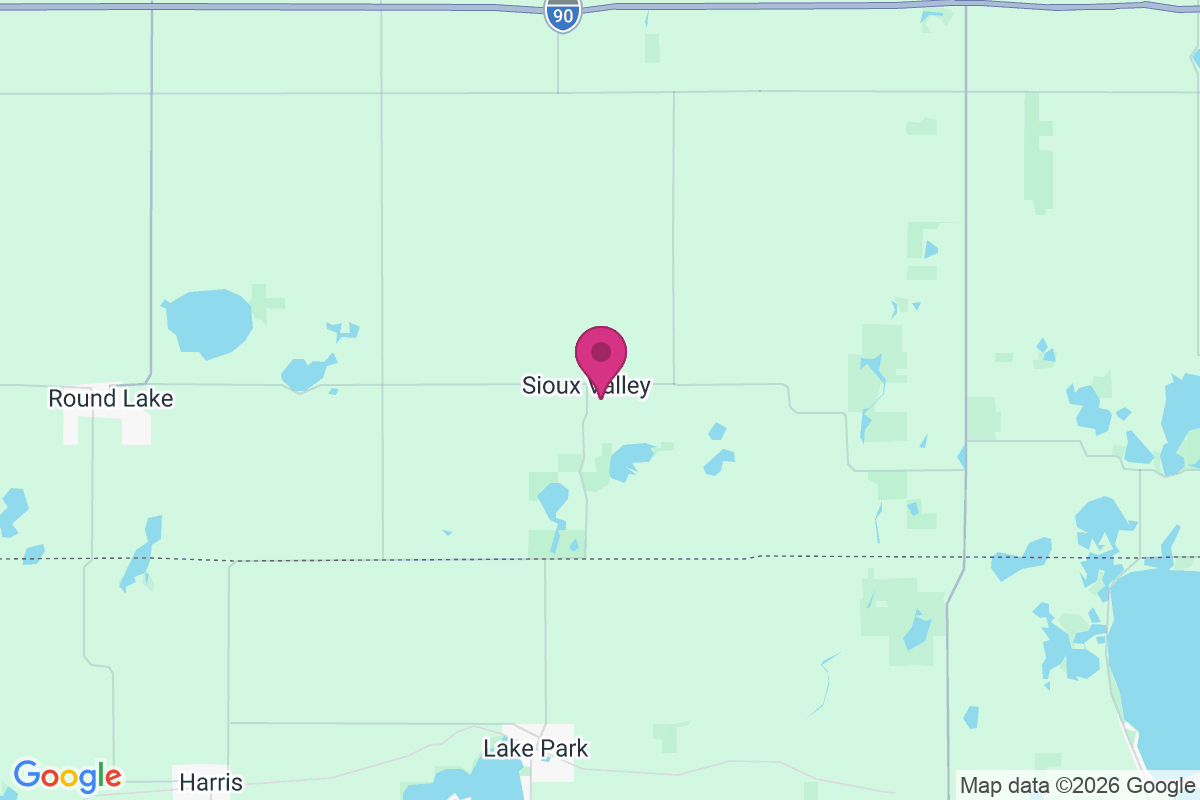 Sioux Valley map