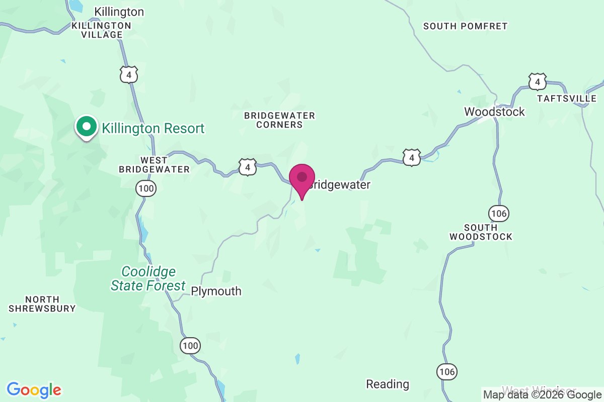 Bridgewater Corners map