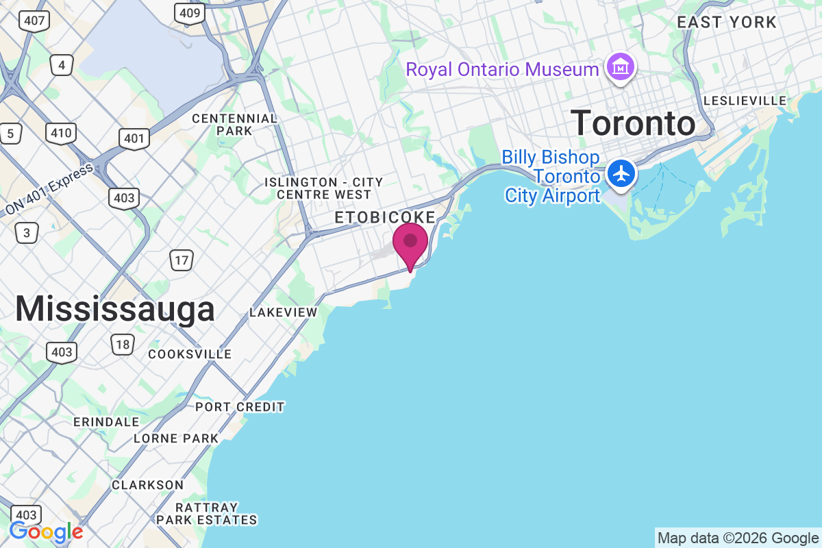 New Toronto map