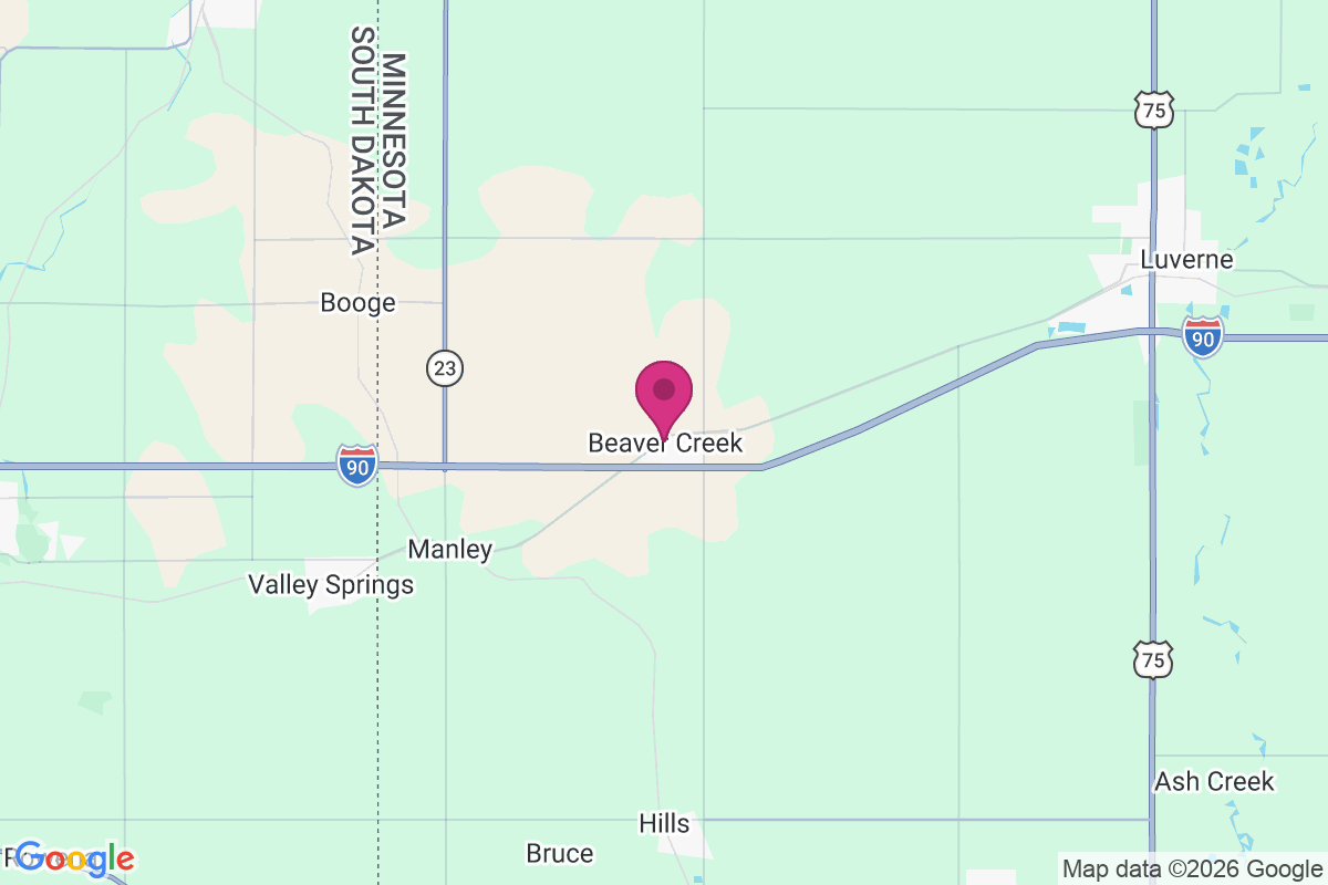 Beaver Creek map