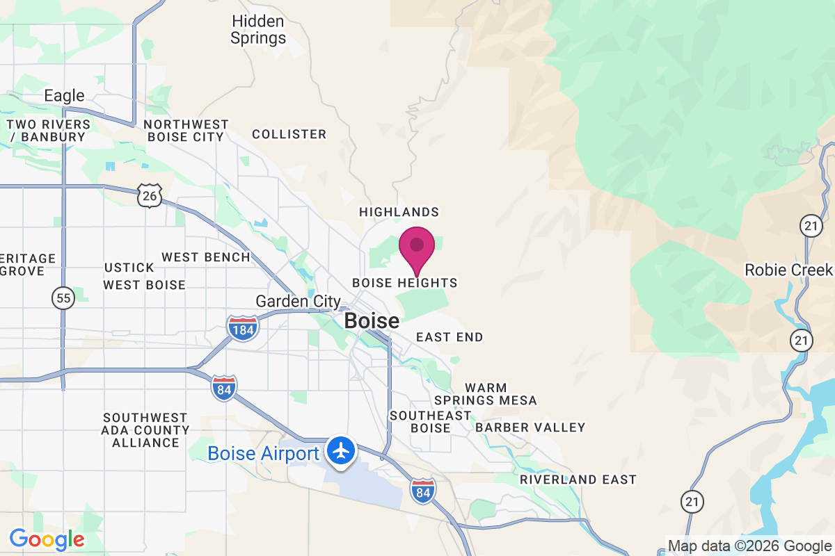 Boise Hills Village map