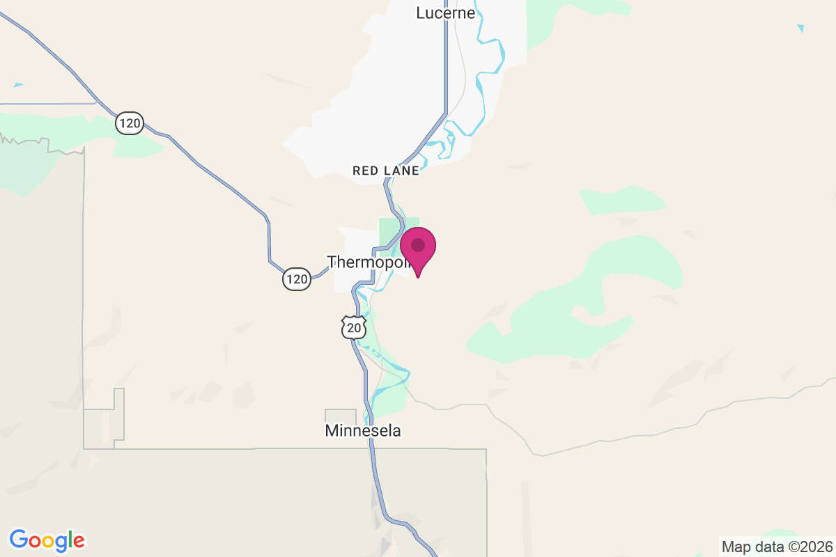 East Thermopolis map
