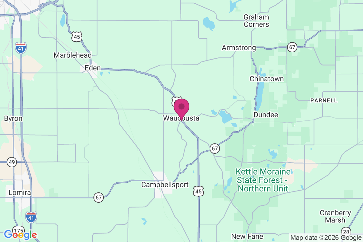 Waucousta map