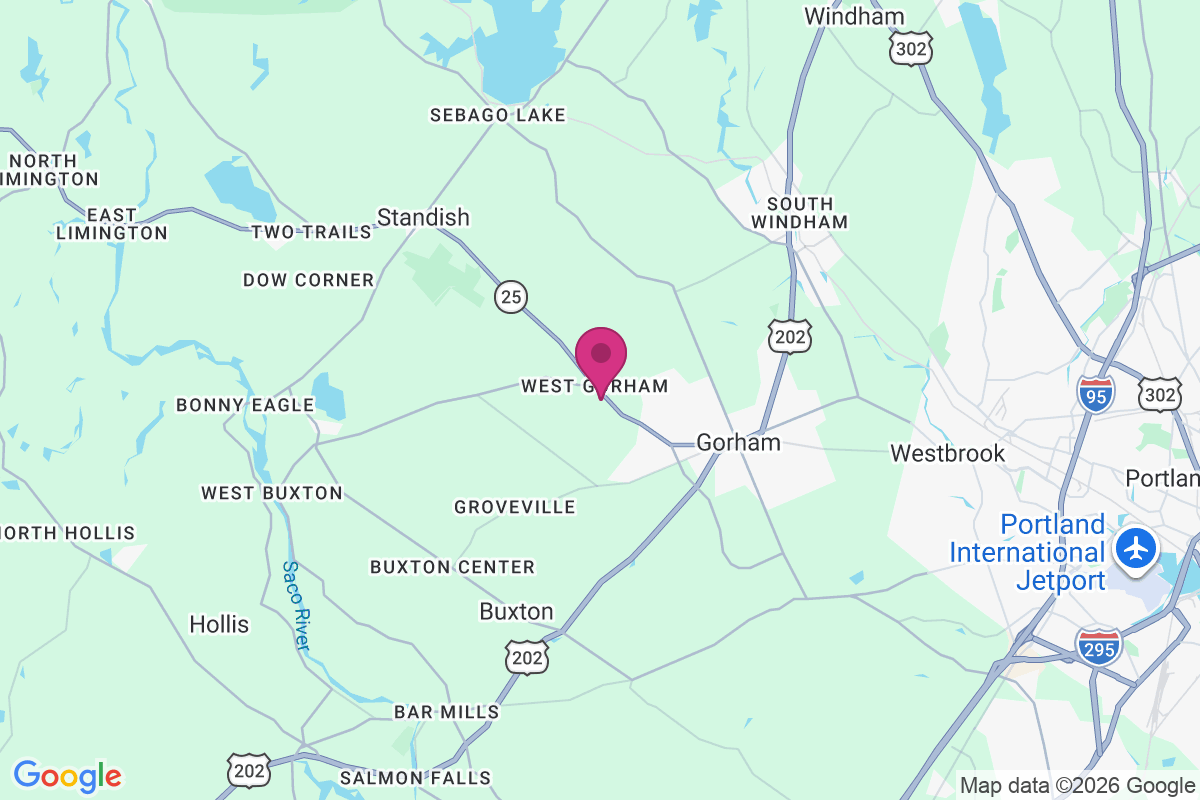 West Gorham map