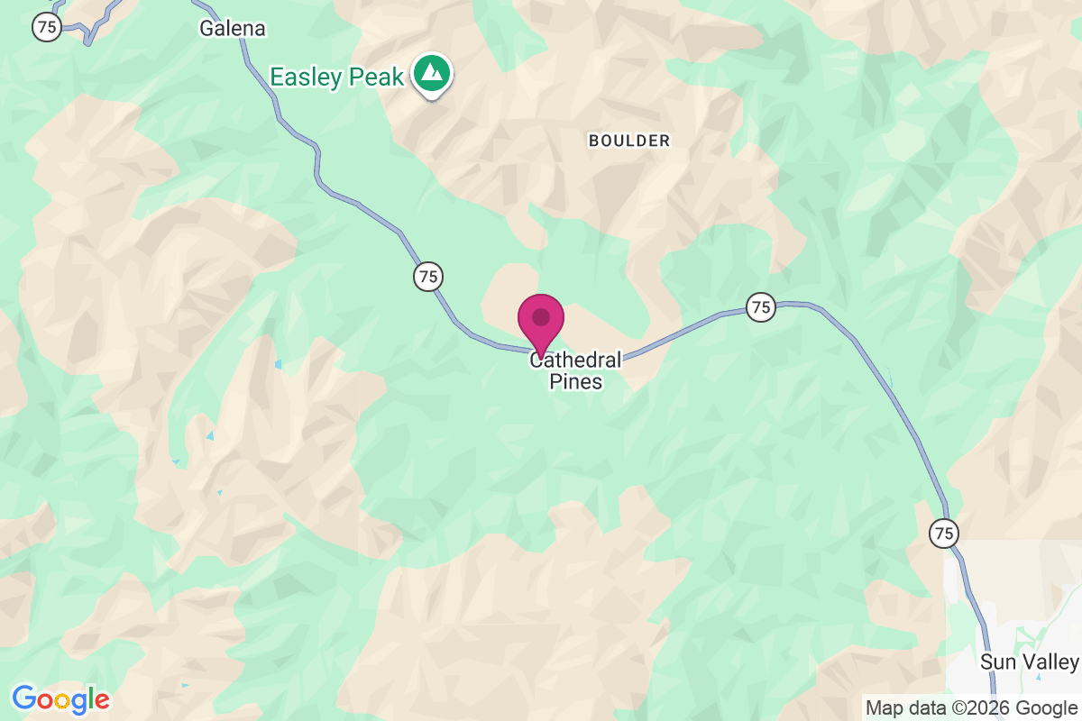 Easley Hot Springs map