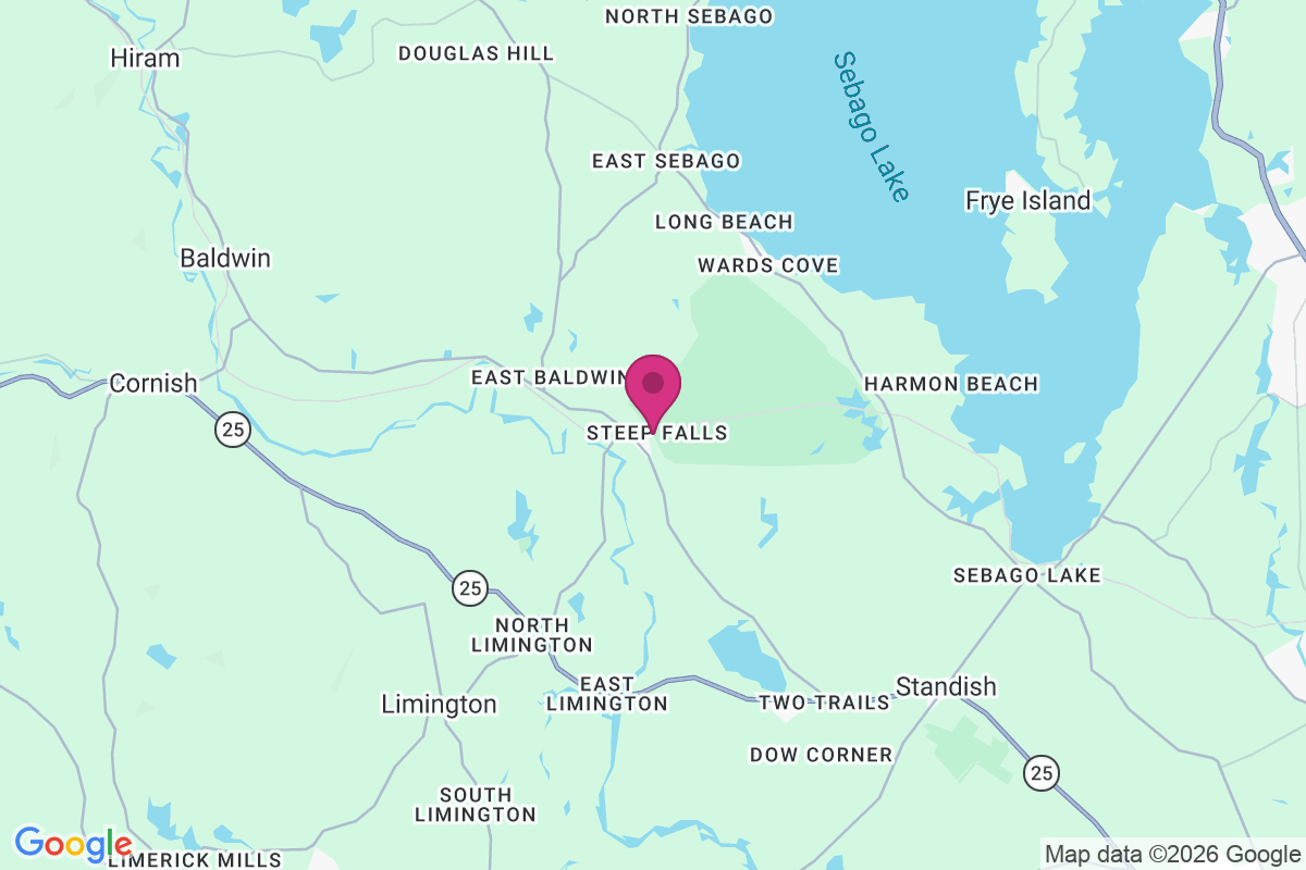 East Baldwin map